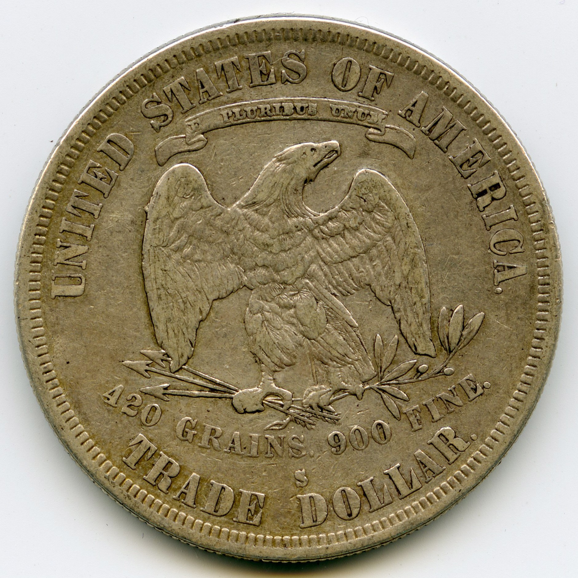 USA - Trade Dollar - 1878 S revers