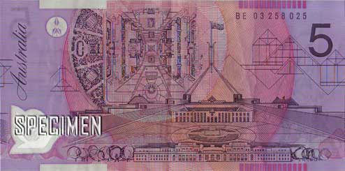 5 dollars australiens (AUD) 5 dollars australiens (AUD)
