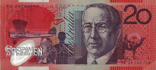 20 dollars australiens (AUD) 20 dollars australiens (AUD)