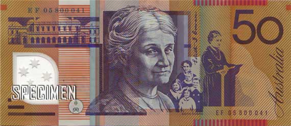 50 dollars australiens (AUD) 50 dollars australiens (AUD)