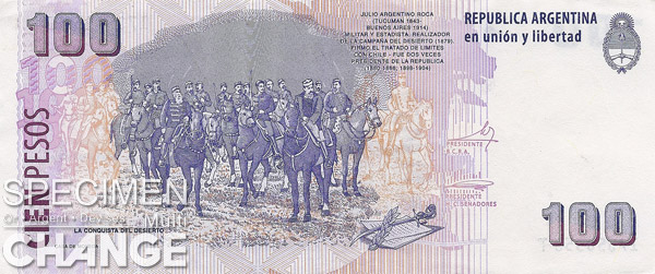 100 pesos argentins (ARS)