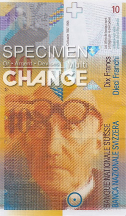 10 francs suisses (CHF)