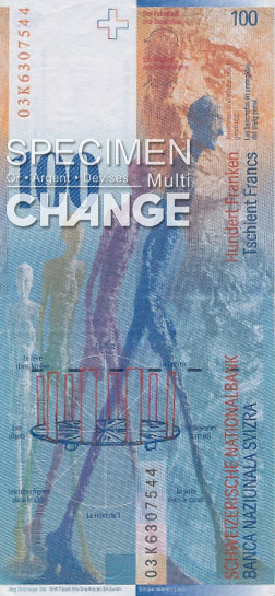 100 francs suisses (CHF)