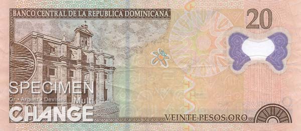 20 pesos dominicains (DOP)
