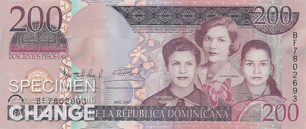 200 pesos dominicains (DOP)