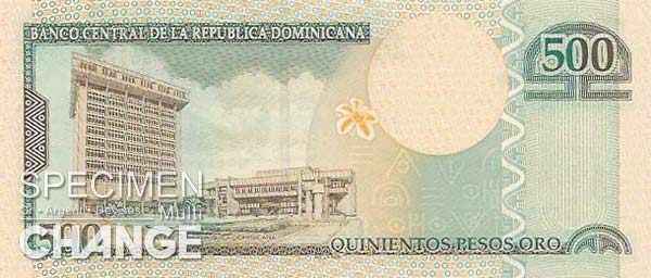 500 pesos dominicains (DOP)