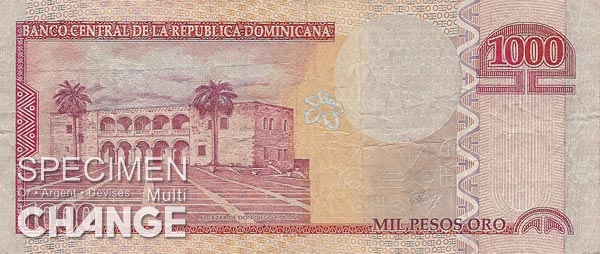 1.000 pesos dominicains (DOP)