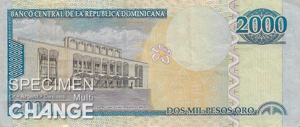 2.000 pesos dominicains (DOP)