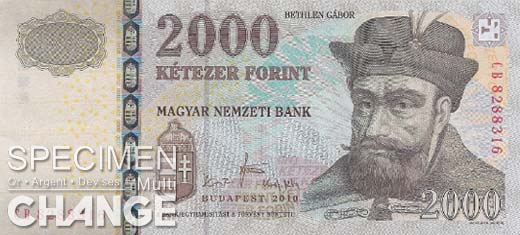 2.000 forints hongrois (HUF) 2.000 forints hongrois (HUF)
