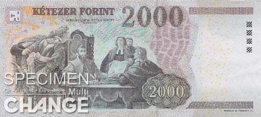 2.000 forints hongrois (HUF) 2.000 forints hongrois (HUF)