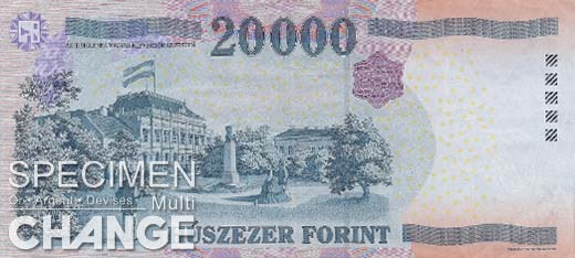 20.000 forints hongrois (HUF) 20.000 forints hongrois (HUF)