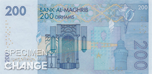 200 dirhams marocains (MAD)