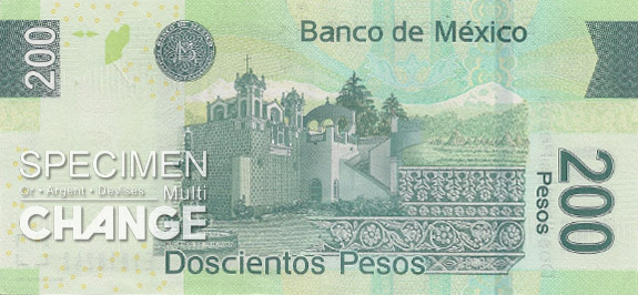 200 pesos mexicains (MXN) 200 pesos mexicains (MXN)