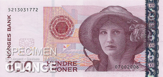 100 couronnes norvégiennes (NOK) 100 couronnes norvégiennes (NOK)