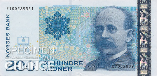 200 couronnes norvégiennes (NOK) 200 couronnes norvégiennes (NOK)