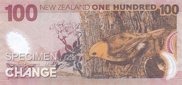 100 dollars néo-zélandais (NZD) 100 dollars néo-zélandais (NZD)