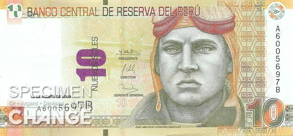10 nuevo sol (PEN) 10 nuevo sol (PEN)