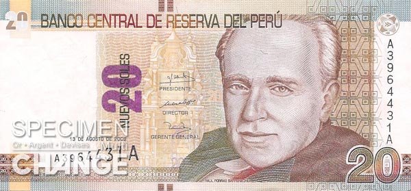 20 nuevo sol (PEN) 20 nuevo sol (PEN)
