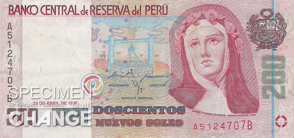 200 nuevo sol (PEN) 200 nuevo sol (PEN)
