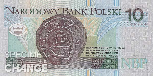 10 złoty polonais (PLN)