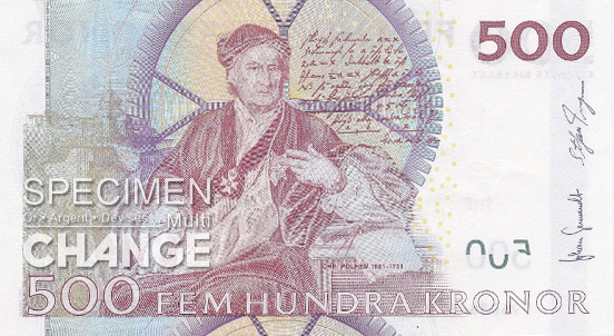 500 couronnes suédoises (SEK) 500 couronnes suédoises (SEK)