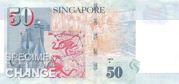 50 dollars singapouriens (SGD)
