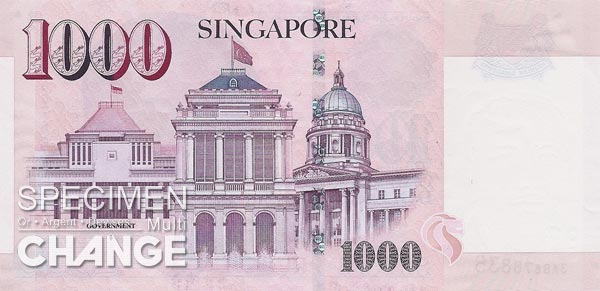 1.000 dollars singapouriens (SGD)