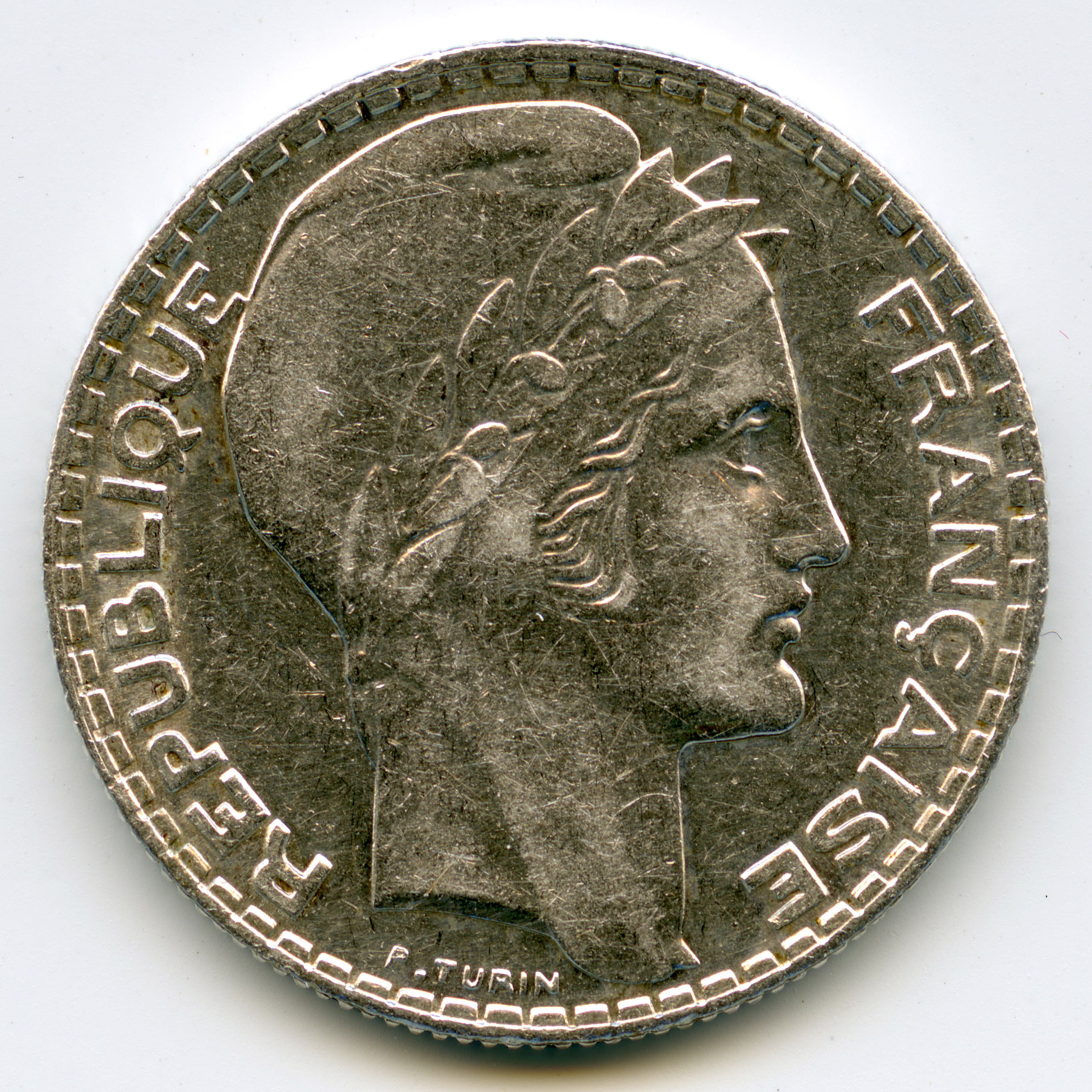 10 Francs Turin avers