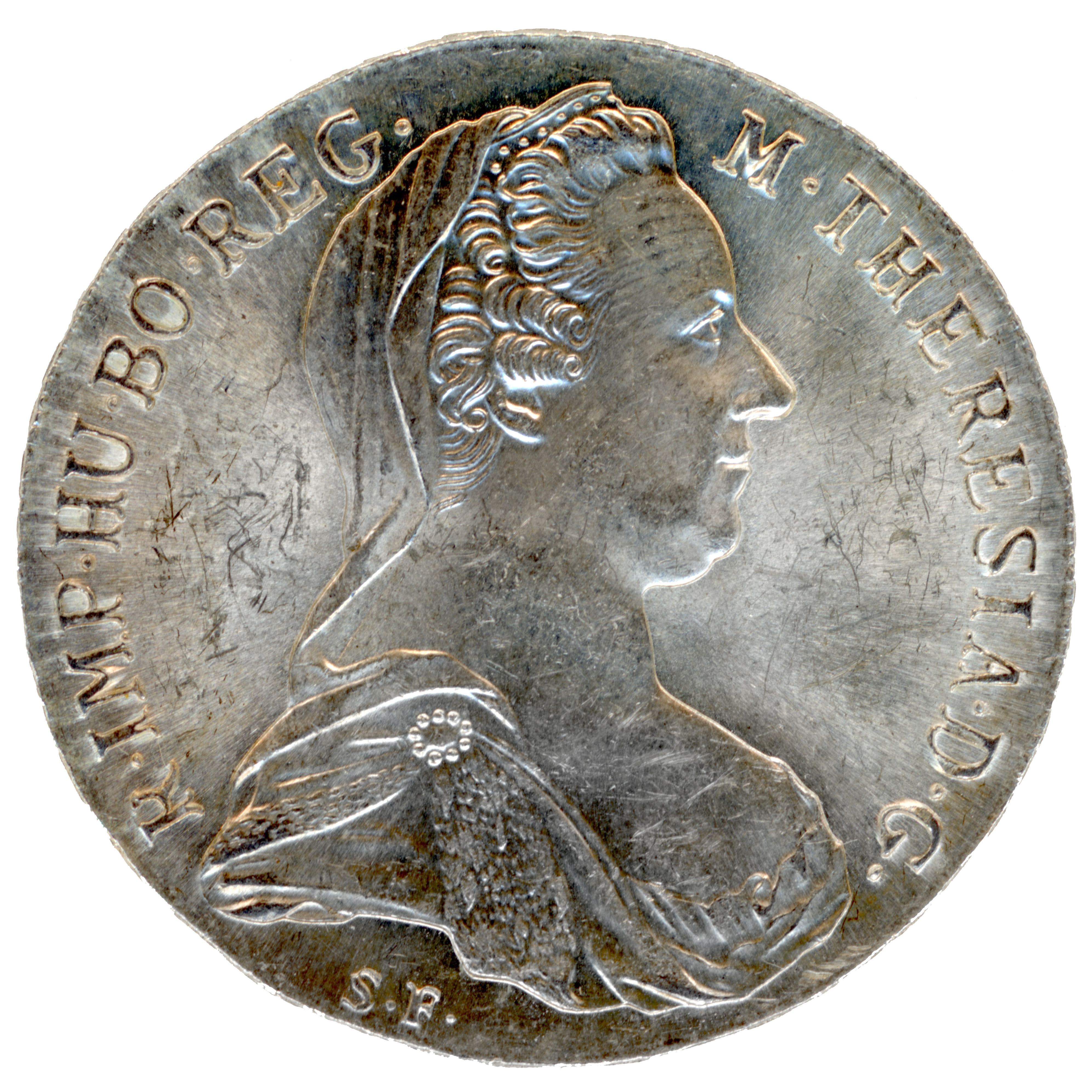 Autriche - 1 thaler - Marie Thérèse - 1780 avers Autriche - 1 thaler - Marie Thérèse - 1780 avers
