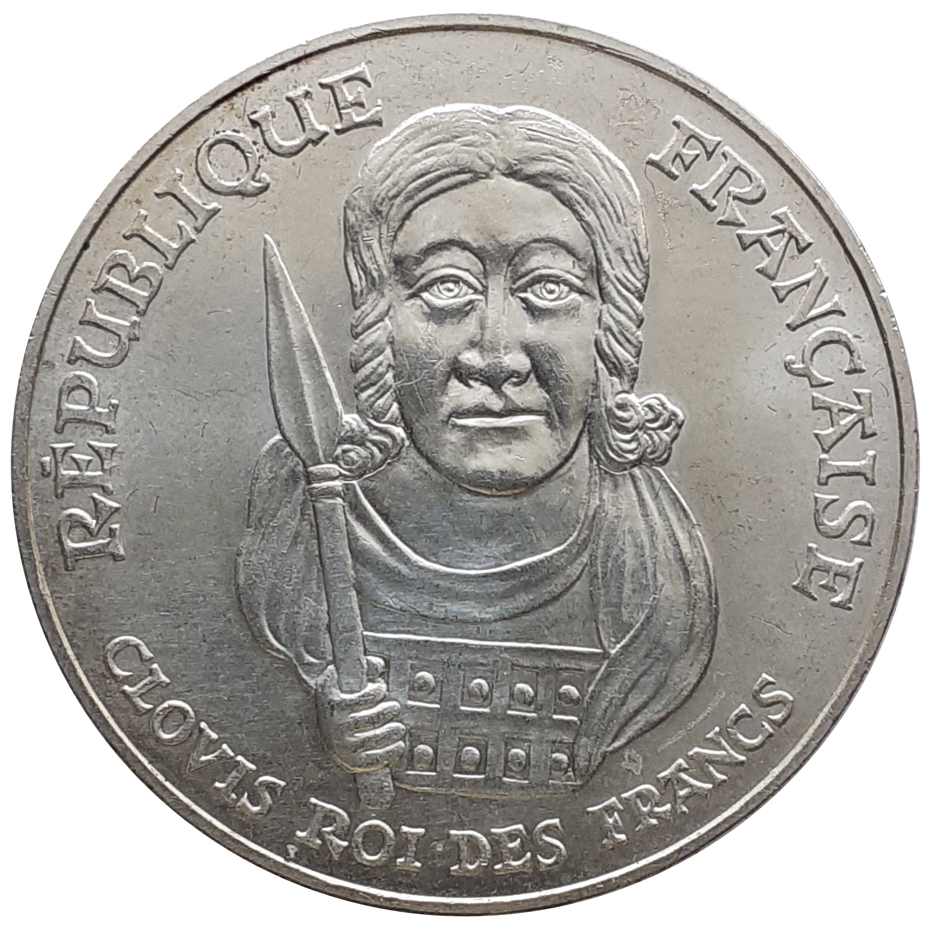 100 Francs "Clovis" - 1996 avers