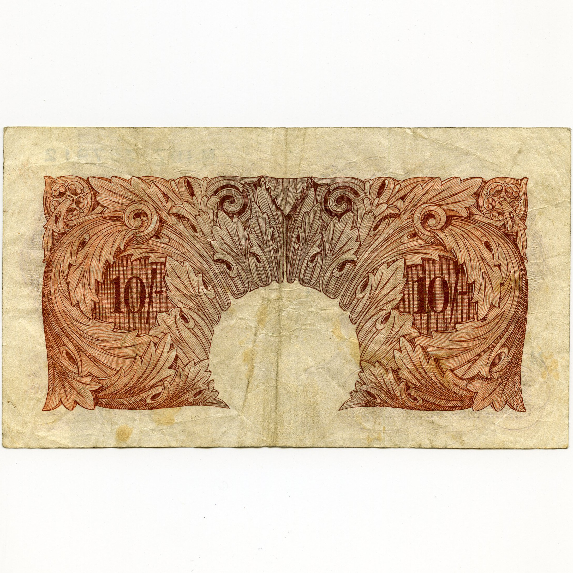 Grande Bretagne 10 Shillings-NIOZ757912 revers Grande Bretagne 10 Shillings-NIOZ757912 revers