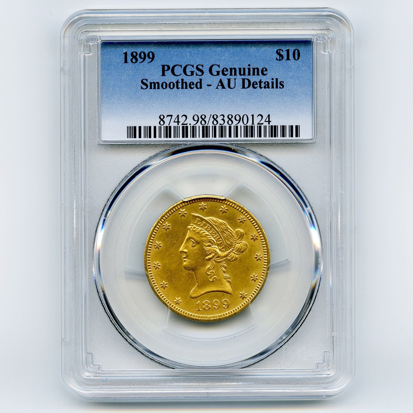 USA - 10 Dollars - 1899 avers USA - 10 Dollars - 1899 avers