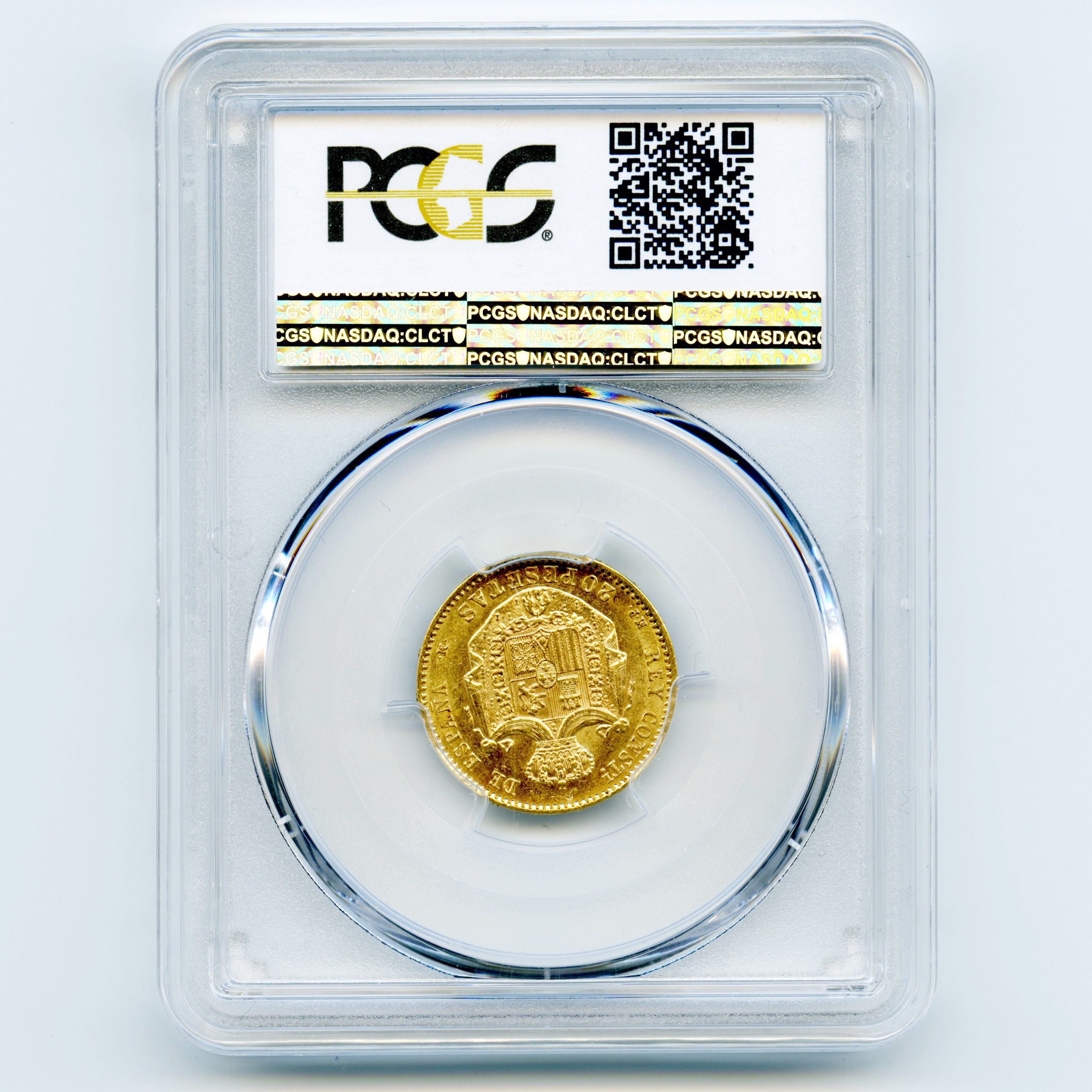 Espagne - 20 Pesetas - 1890 MP revers Espagne - 20 Pesetas - 1890 MP revers