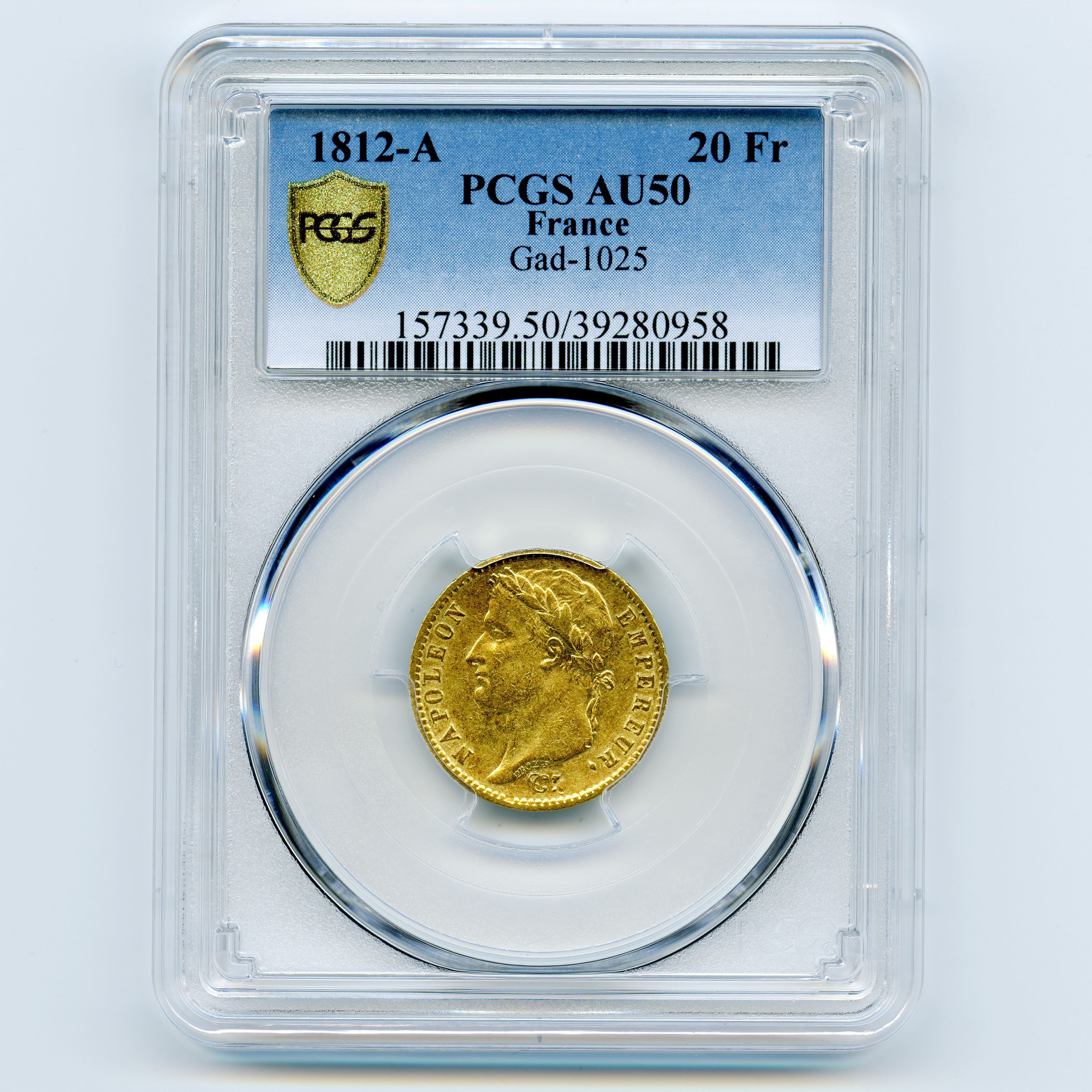 Napoléon Ier - 20 Francs - 1812 A avers Napoléon Ier - 20 Francs - 1812 A avers