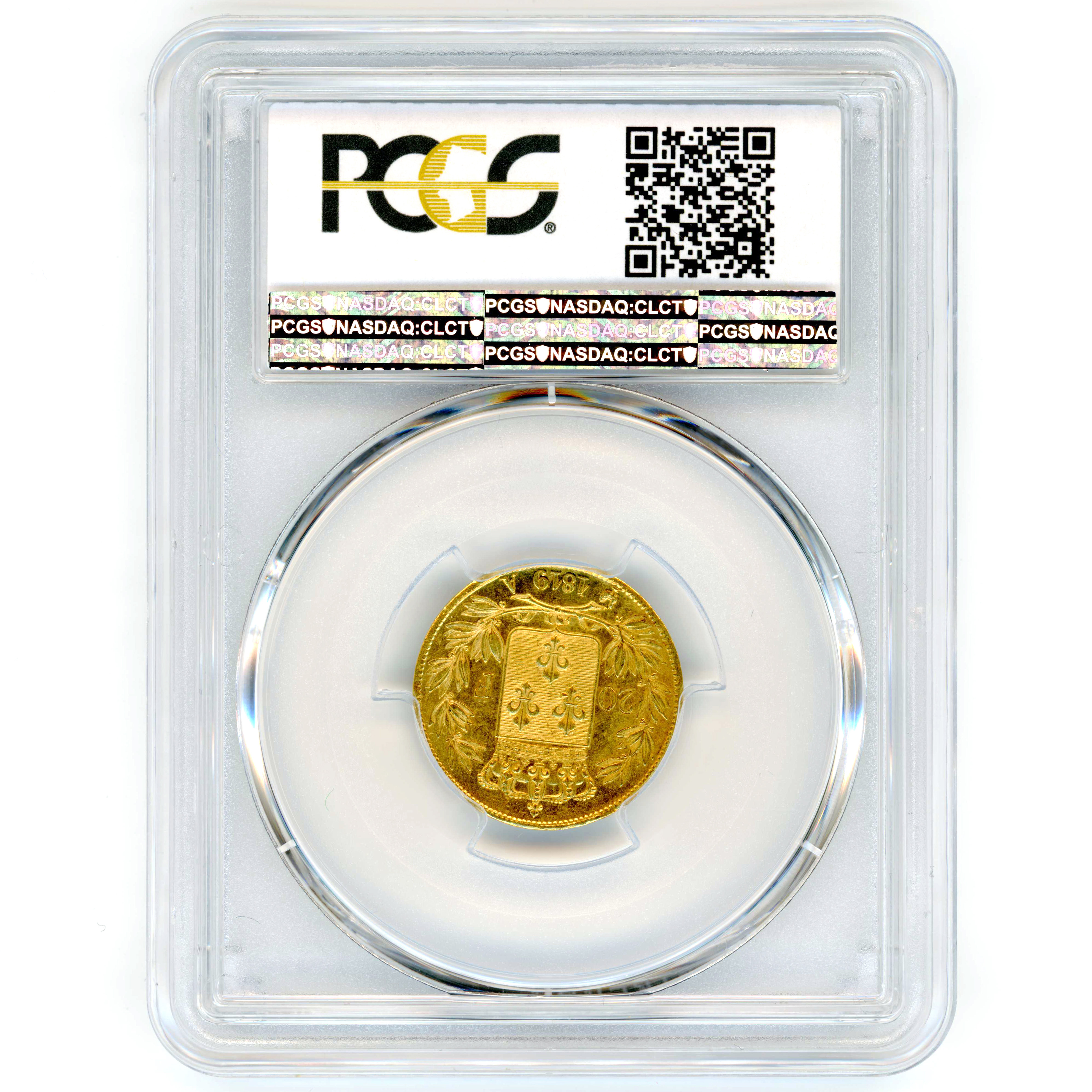 Louis XVIII - 20 Francs - 1819 A revers Louis XVIII - 20 Francs - 1819 A revers