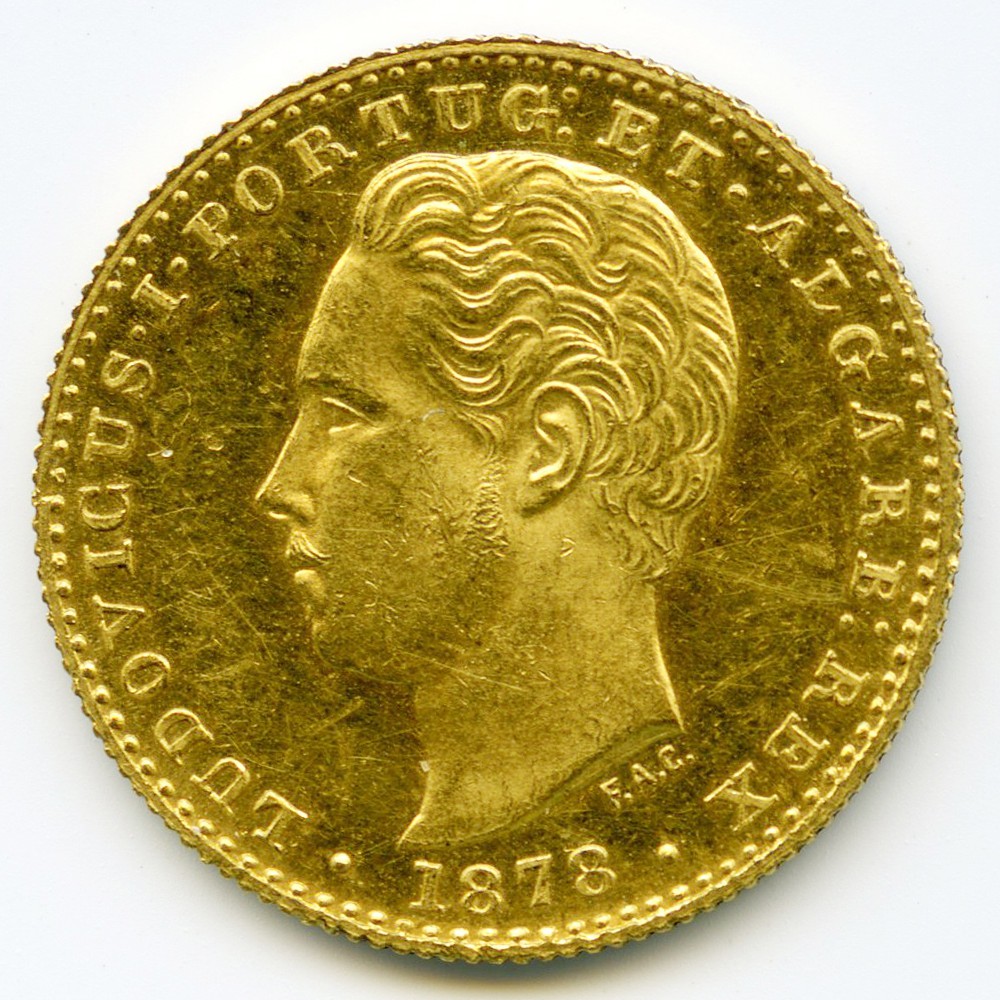 Portugal - 2 000 Reis - 1878 avers
