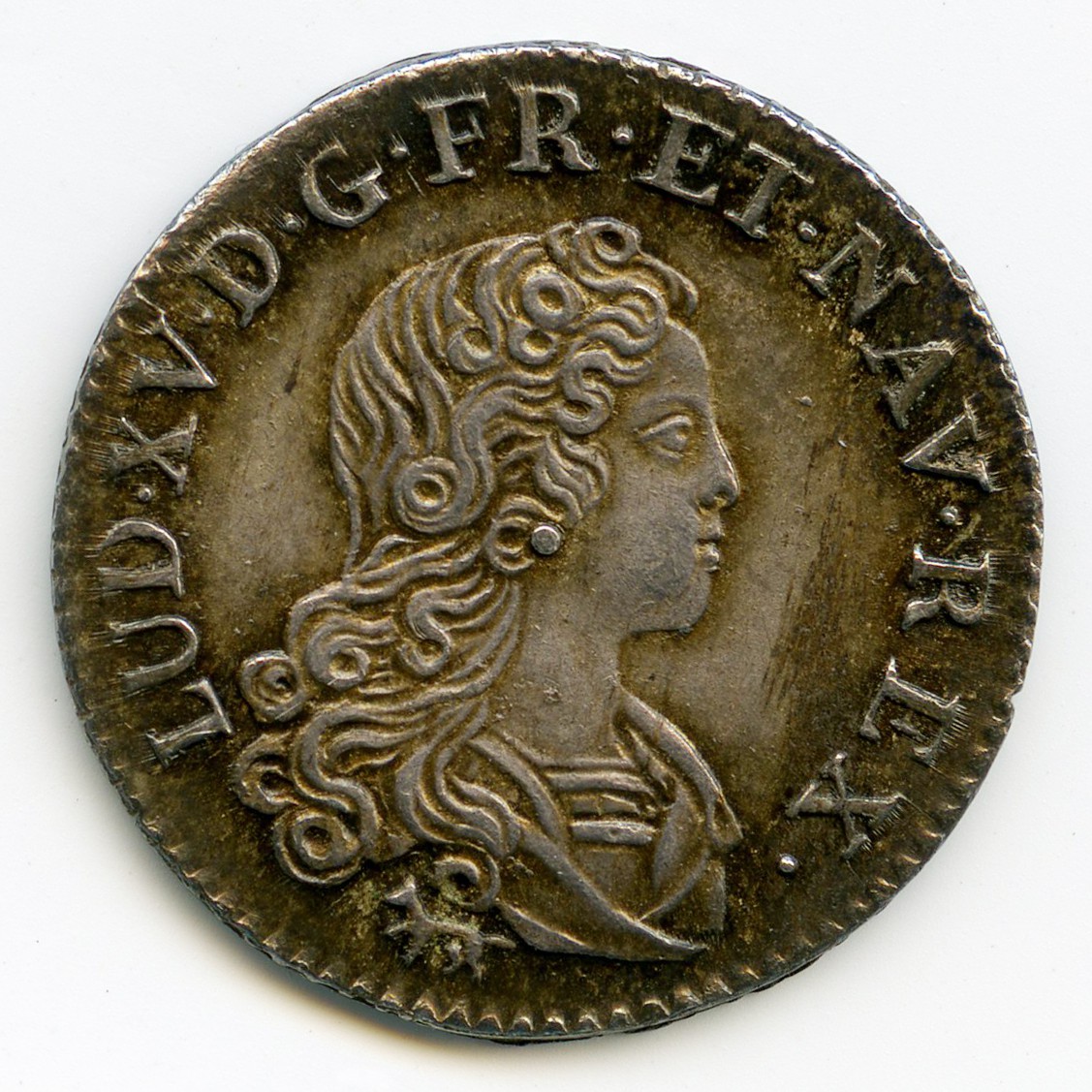 Louis XV - 1 Livre - 1720 A avers Louis XV - 1 Livre - 1720 A avers