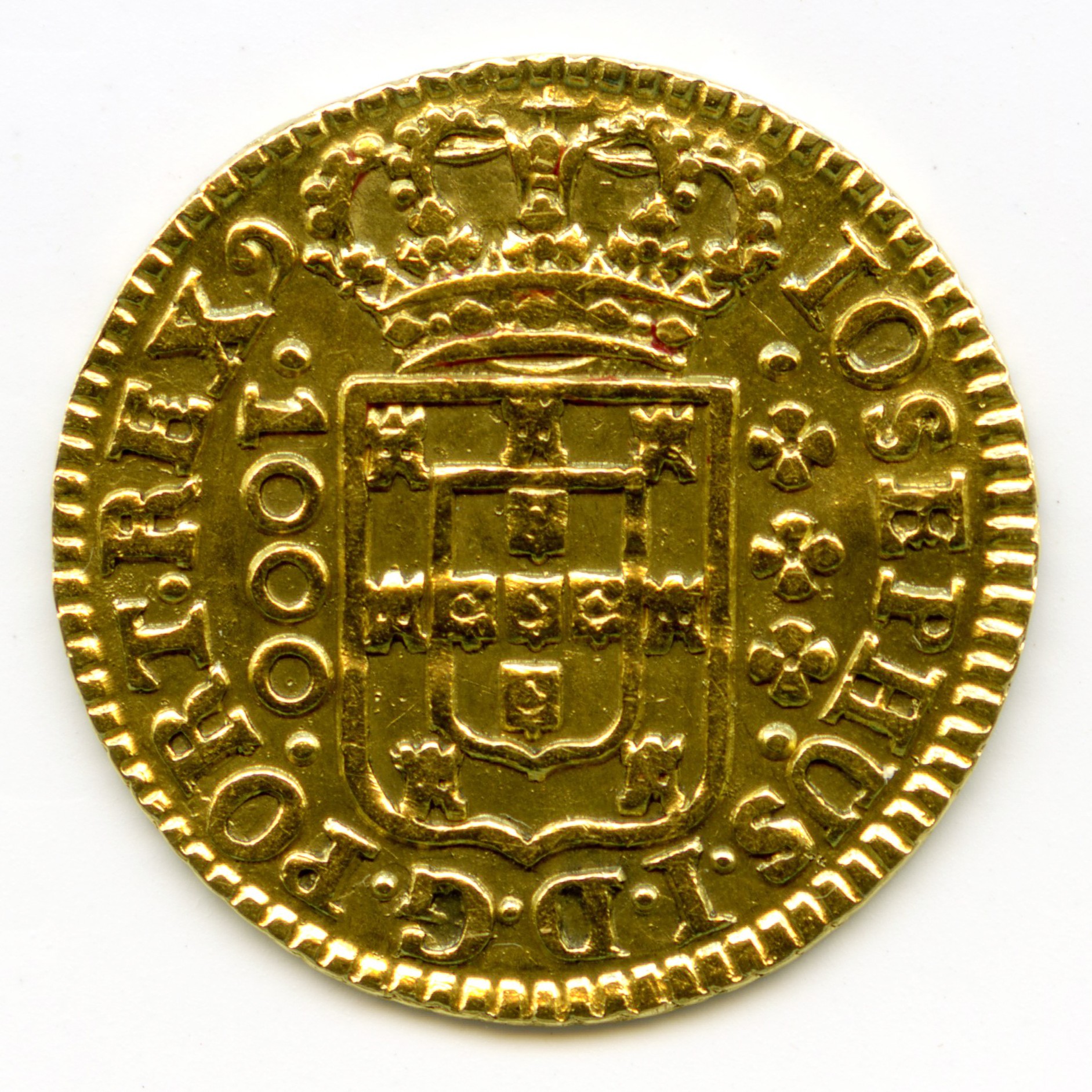 Brésil - 1000 Reis - 1752 avers Brésil - 1000 Reis - 1752 avers