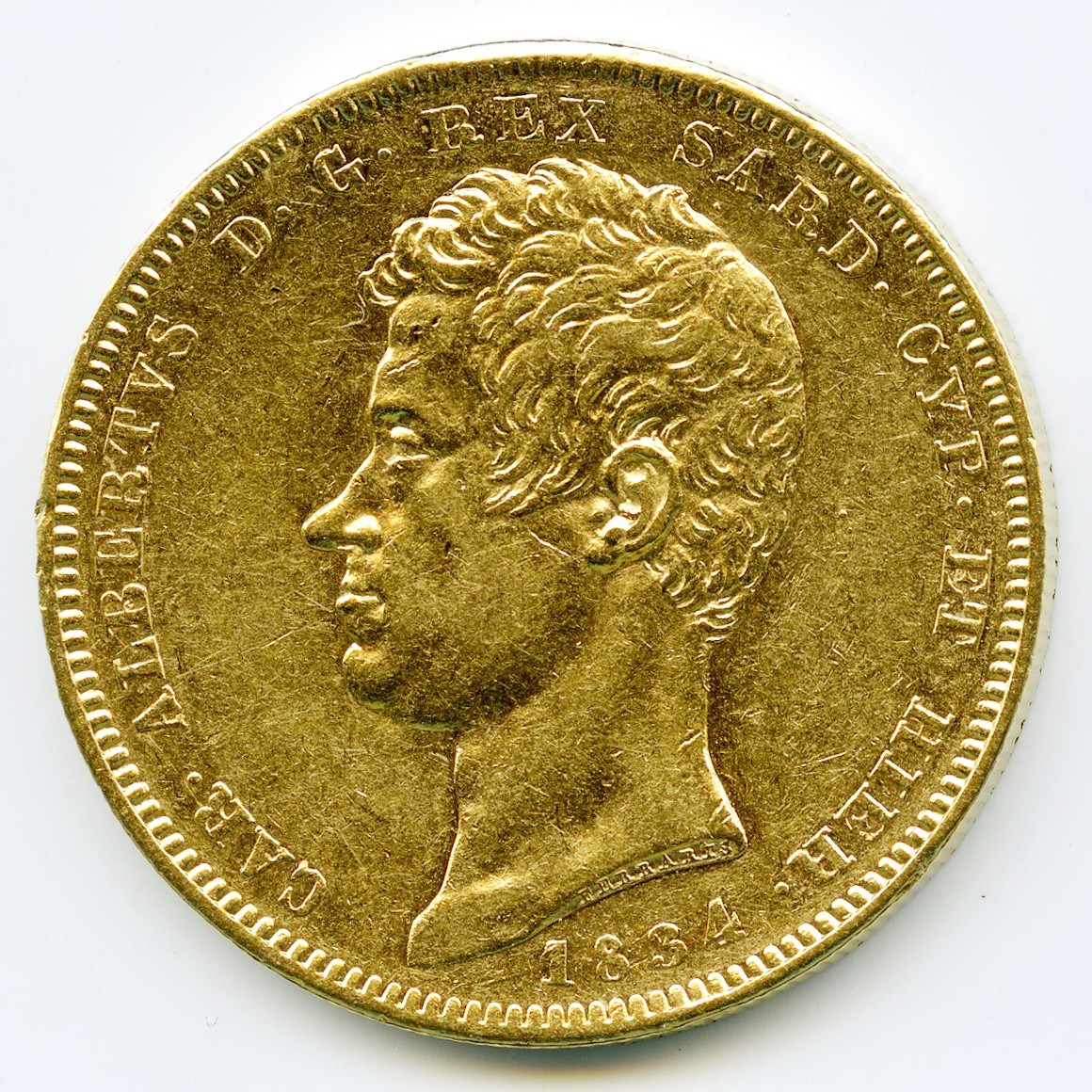 Italie - 100 Lire - 1834 avers Italie - 100 Lire - 1834 avers