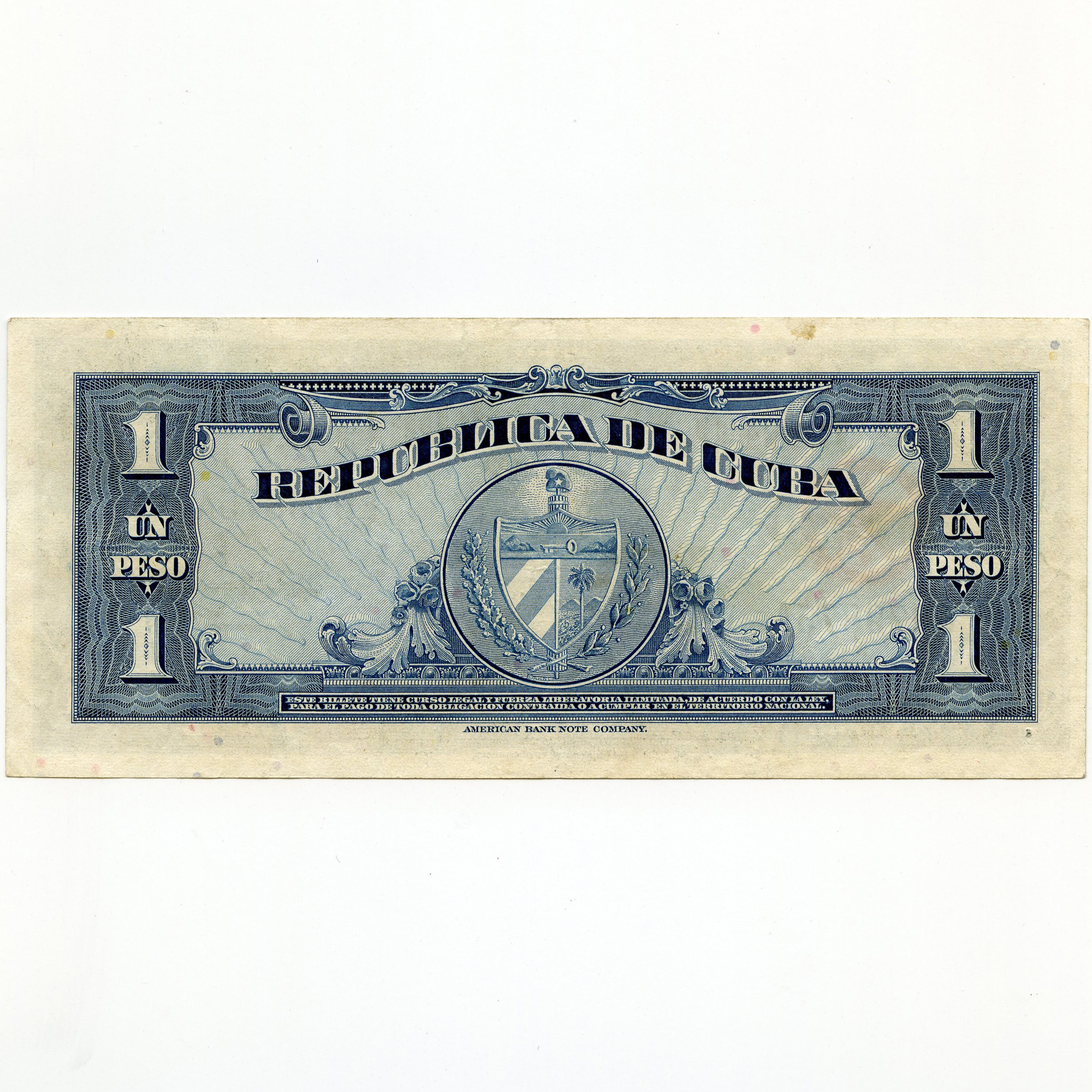 Cuba - 1 Peso - E079875A revers