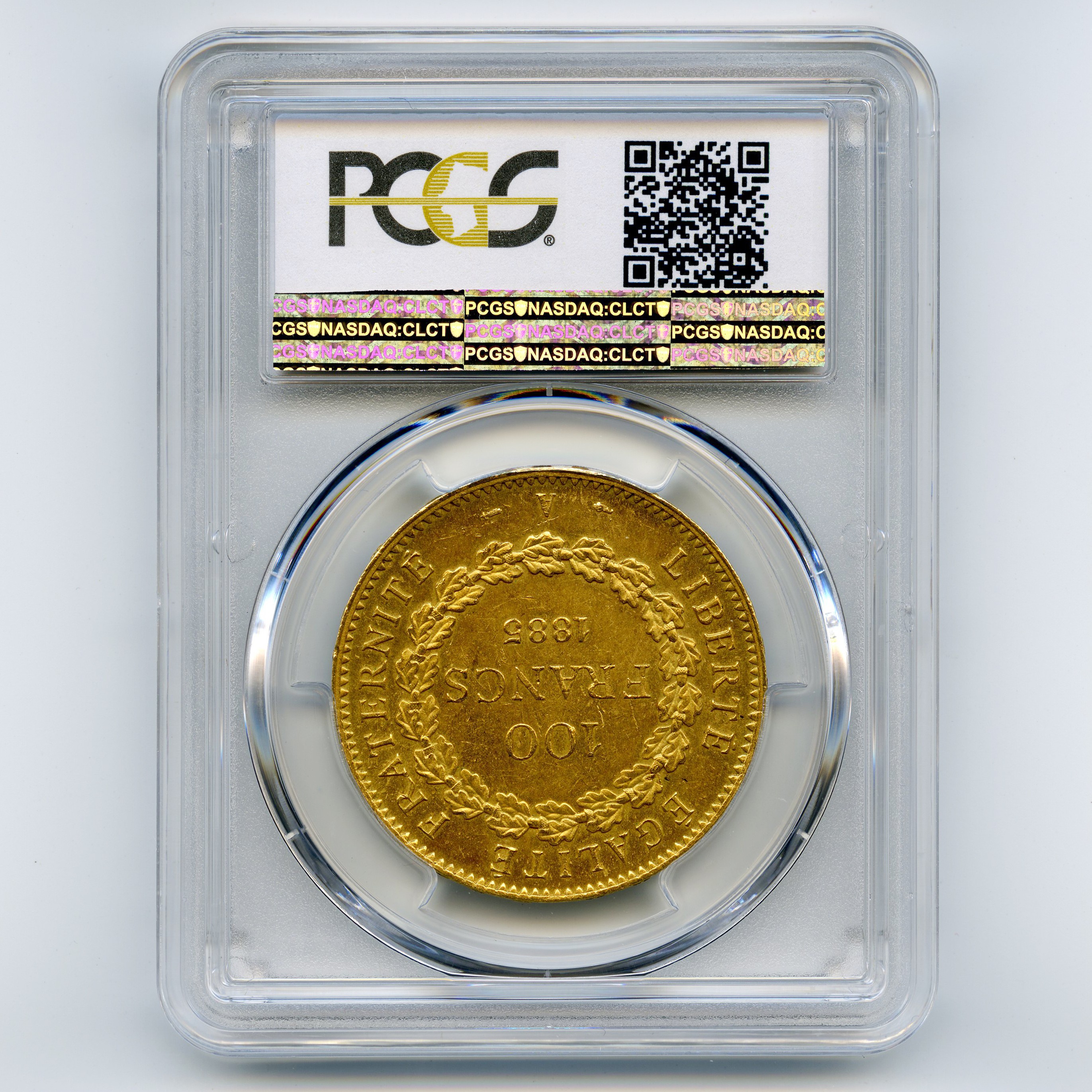 100 Francs Génie - 1885 A revers 100 Francs Génie - 1885 A revers