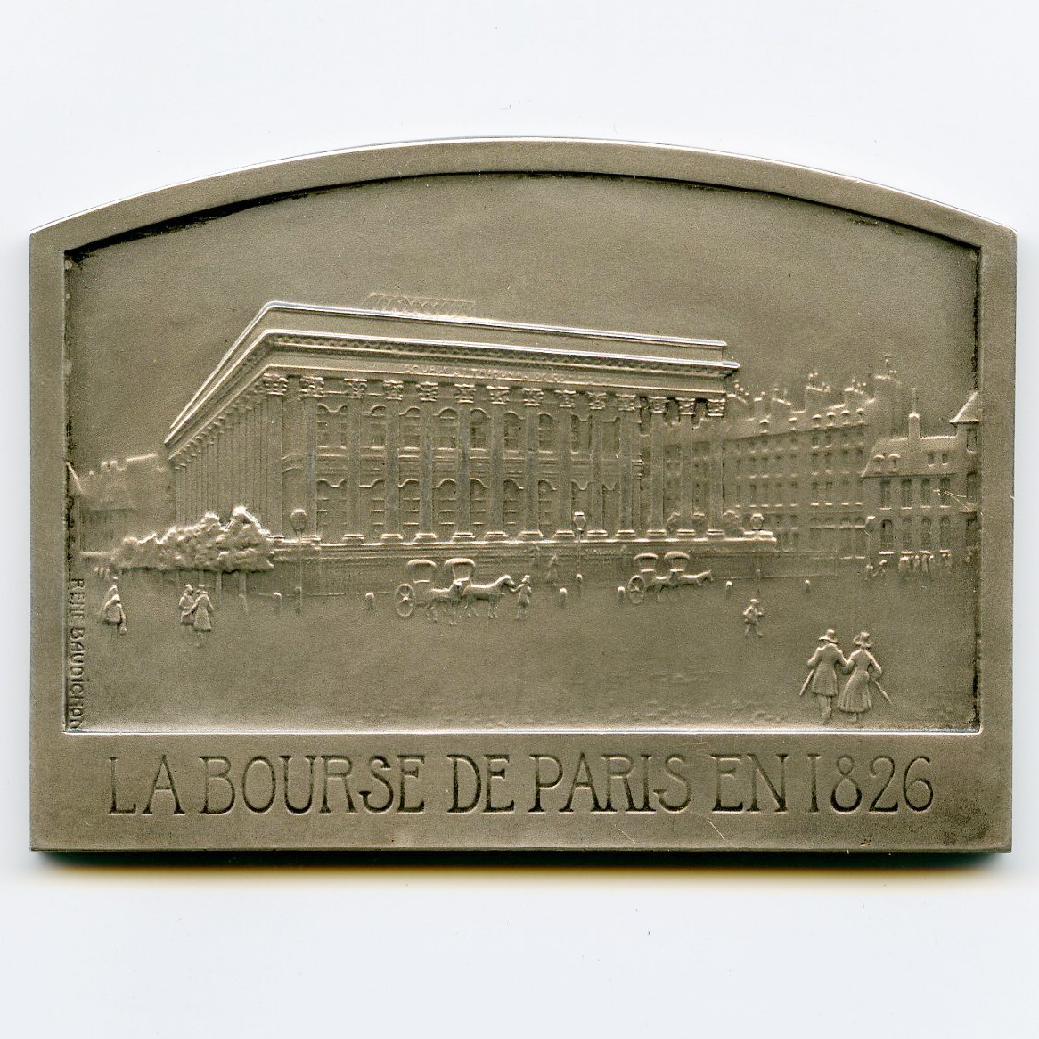 Bourse de Paris - Médaille Argent - 1926 avers