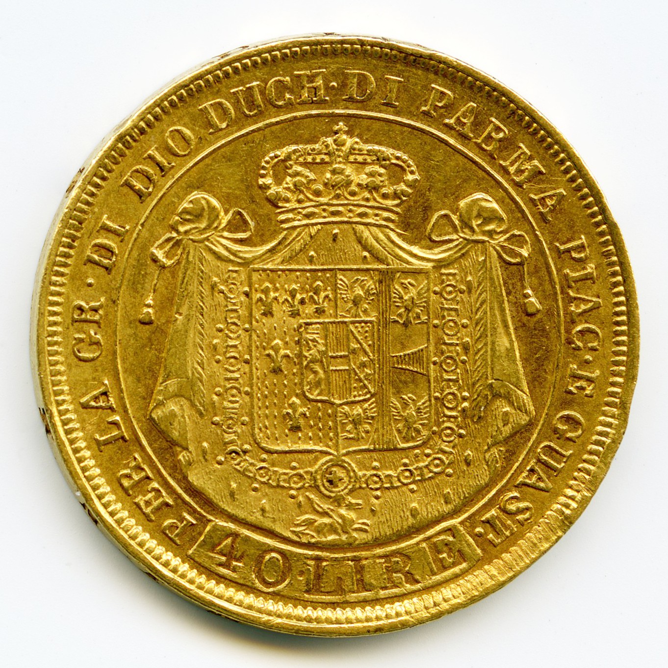Italie - 40 Lire - 1815 Milan revers Italie - 40 Lire - 1815 Milan revers