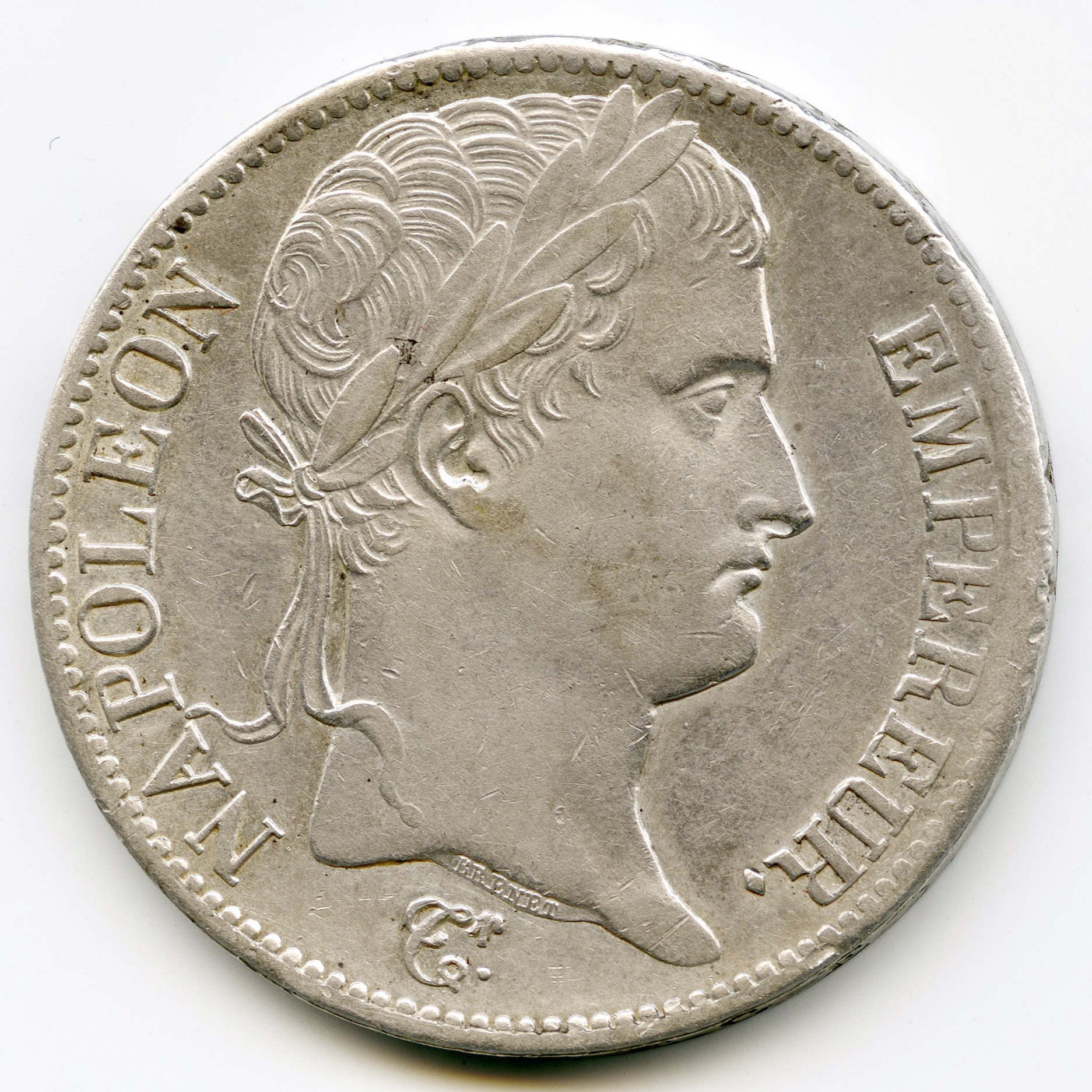 Napoléon Ier - 5 Francs - 1811 - Paris avers Napoléon Ier - 5 Francs - 1811 - Paris avers
