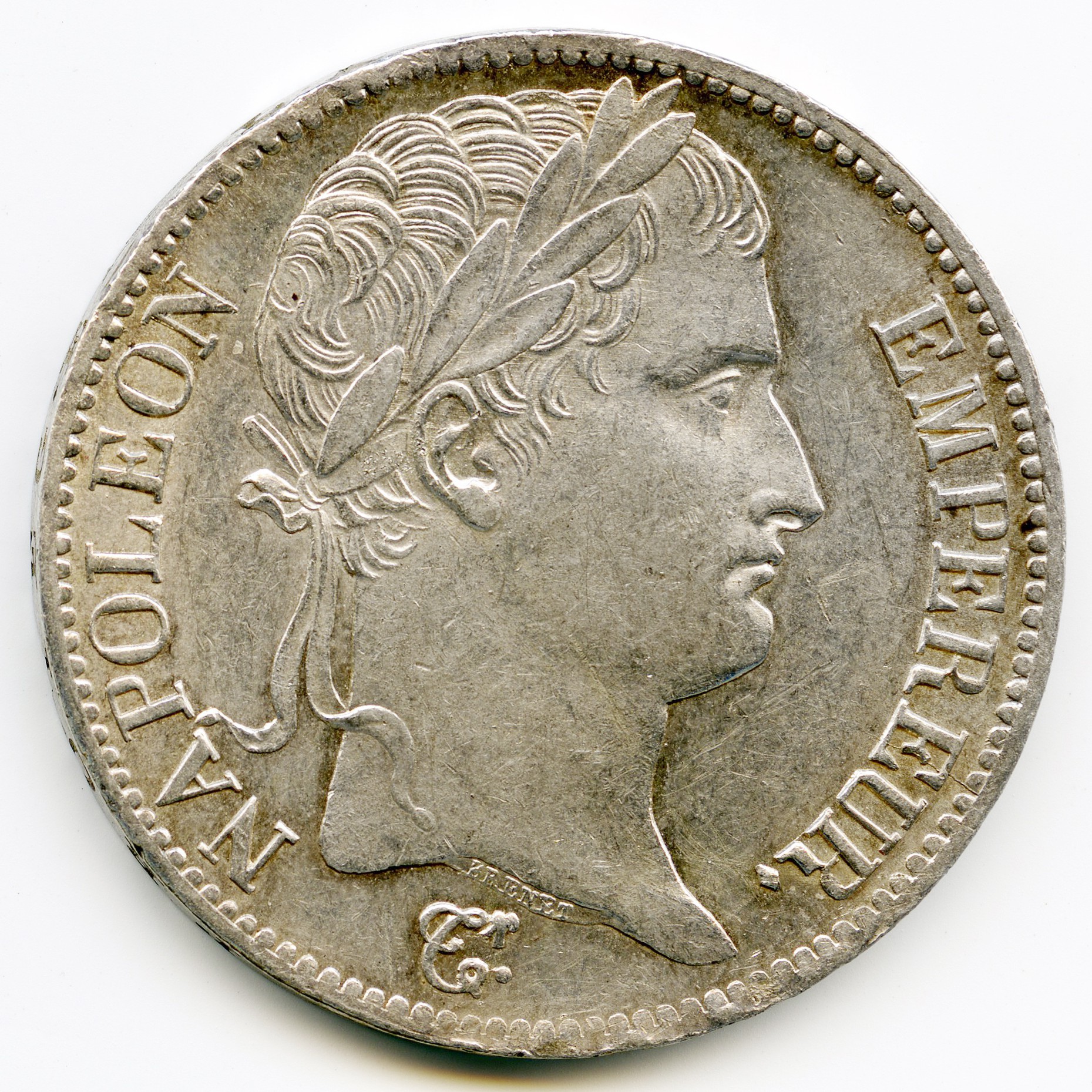 Napoléon Ier - 5 Francs - 1811 - Paris avers Napoléon Ier - 5 Francs - 1811 - Paris avers