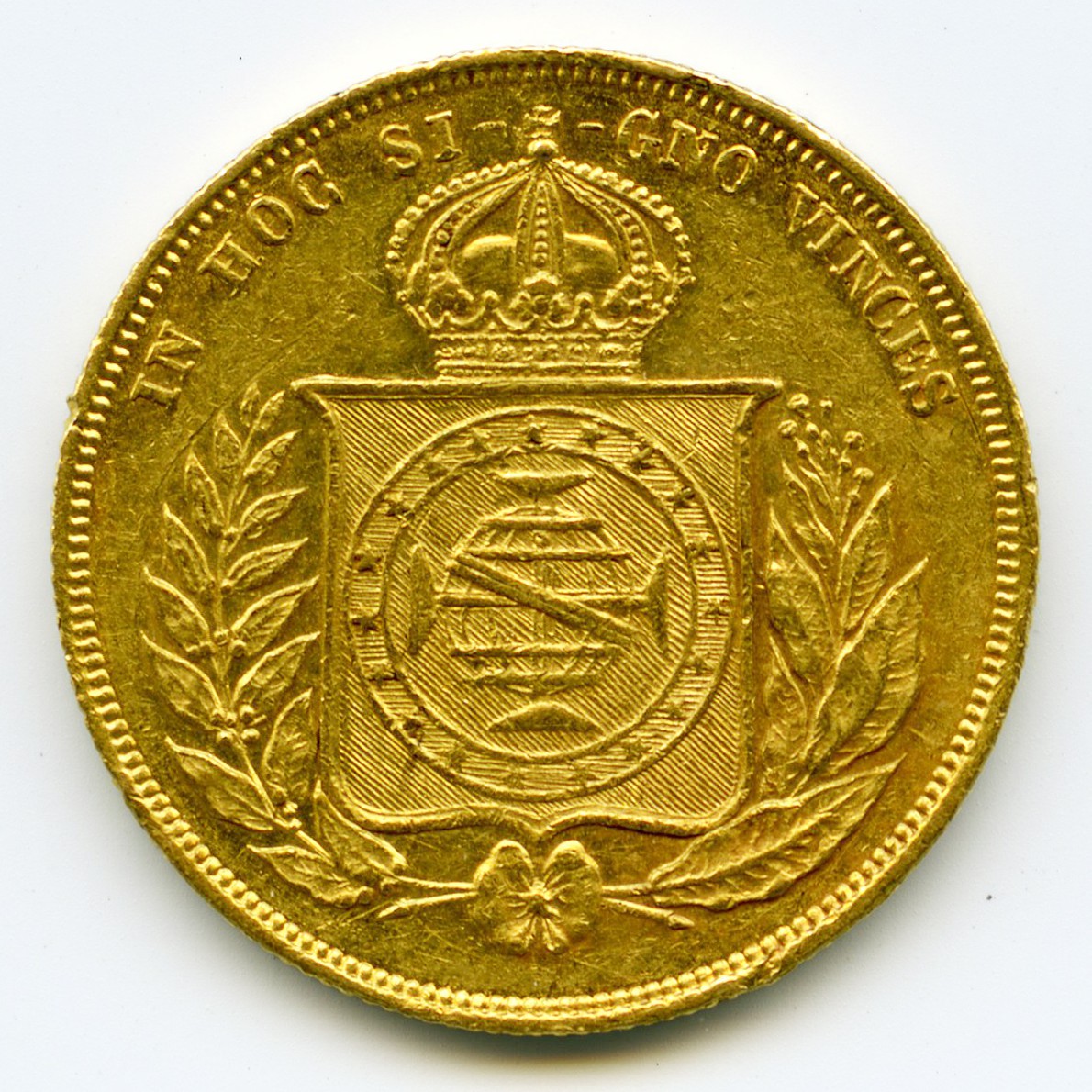 Brésil - 10 000 Reis - 1856 revers