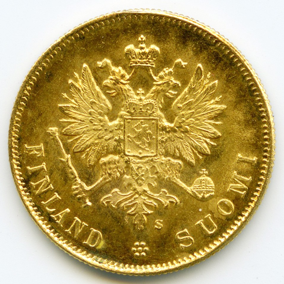 Finlande - 10 Markaa - 1913 avers Finlande - 10 Markaa - 1913 avers