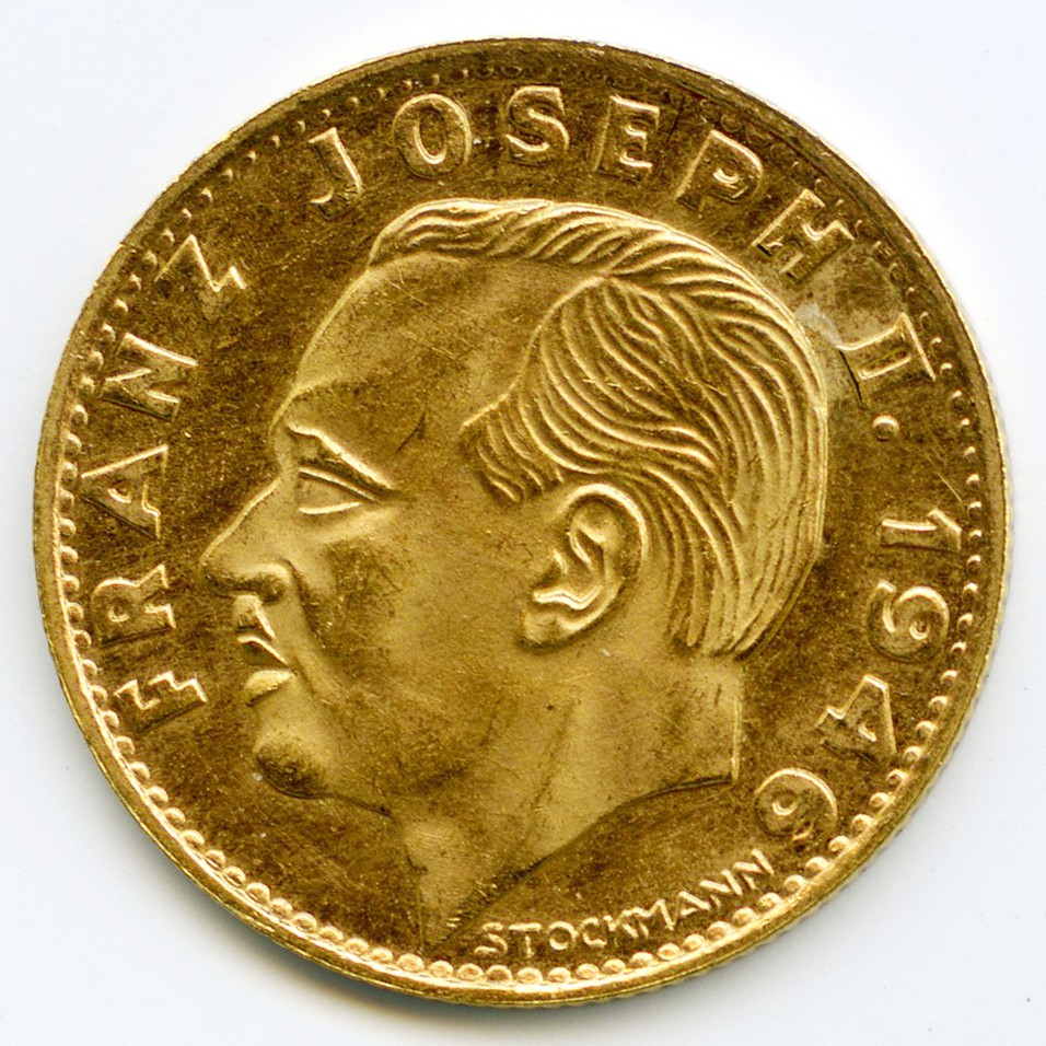 Liechtenstein - 10 Franken 1946 avers