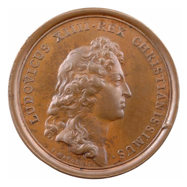 Louis XIV - Madagascar - 1665 avers Louis XIV - Madagascar - 1665 avers