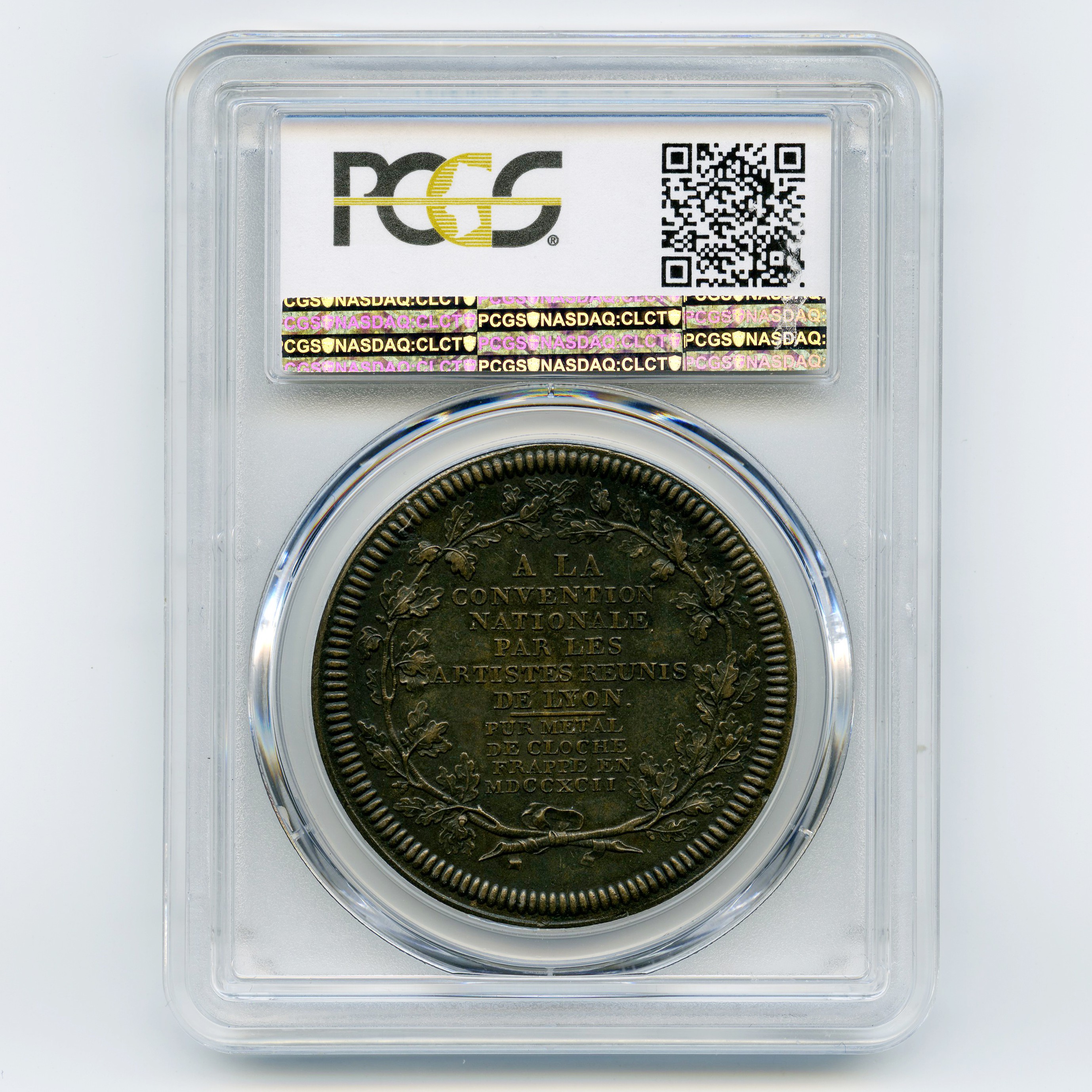 Convention - Médaille - 1792 revers
